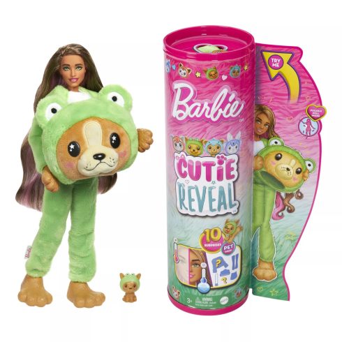 Mattel Barbie Cutie Reveal Meglepetés baba, 6. sorozat - Békuci