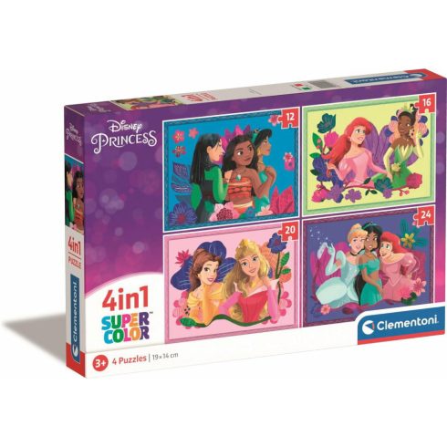 Clementoni Supercolor Disney Hercegnők - 72 darabos puzzle