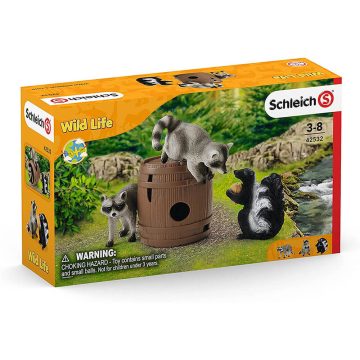 Schleich Wild Life Harc a dióért játékszett