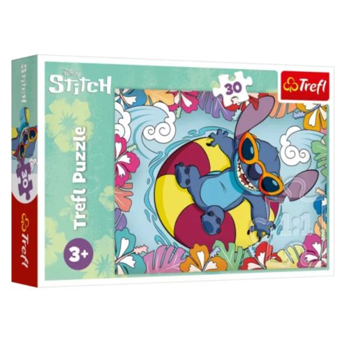 Trefl Lilo&Stich Napozó Sitch puzzle - 30 darabos puzzle