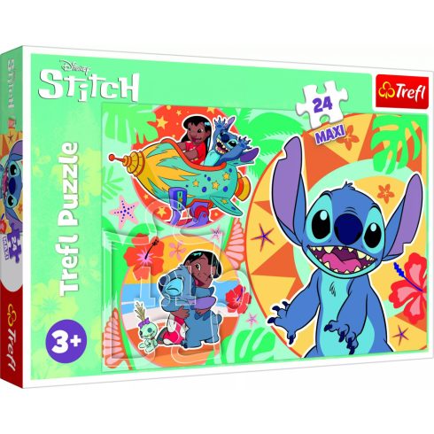 Trefl Lilo&Stich Barátság - 24 darabos puzzle