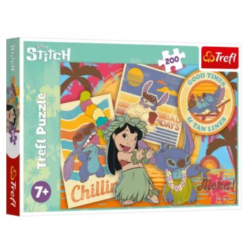 Trefl Lilo és Stitch Hula hula tánc - 200 darabos puzzle