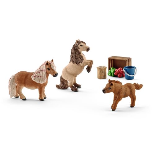 Schleich 41432 Horse Club : Mini Shetty Család