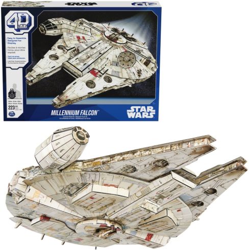 Spin Master 4D Build - Star Wars Millennium Falcon modell