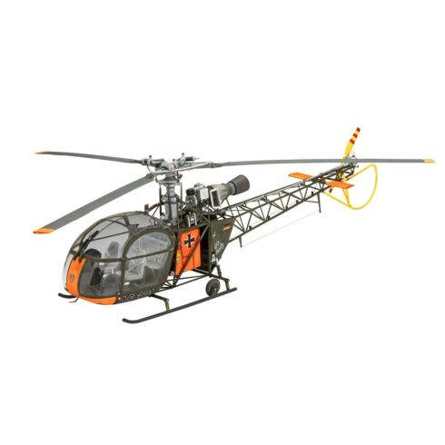 Revell 03804 Alouette II helikopter műanyag modell (1:32)