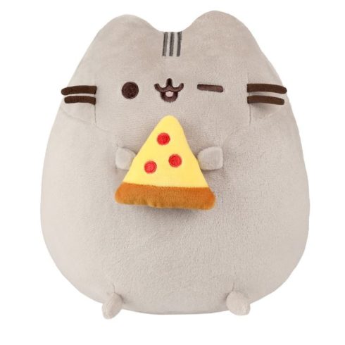 Daffy Pusheen Pizzával plüss figura - 24cm