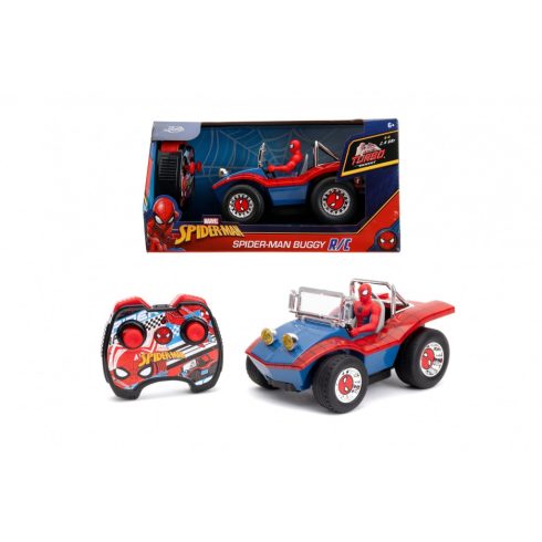 Jada Toys Spider Man RC Buggy távirányítós autó - Kék/Piros