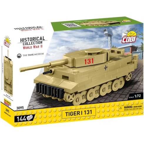 Cobi Blocks Tiger I 131 tank modell (1:72)