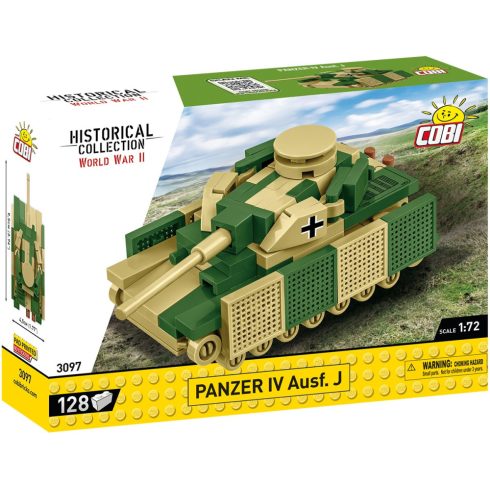 Cobi Panzer IV Ausf. J Tank 128 darabos Építőjáték