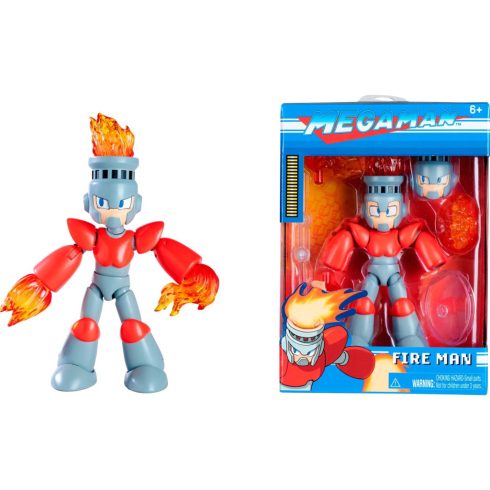 Jada Toys Mega Man - Tűzember figura