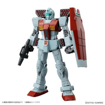   Bandai HG 1/144 RGM-79 GM (Shoulder Cannon/Missile Pod) akciófigura