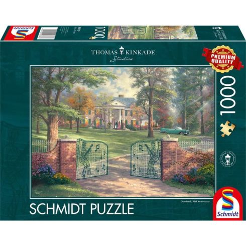 Schmidt Spiele Thomas Kinkade Studios: Graceland 50. évforduló - 1000 darabos puzzle