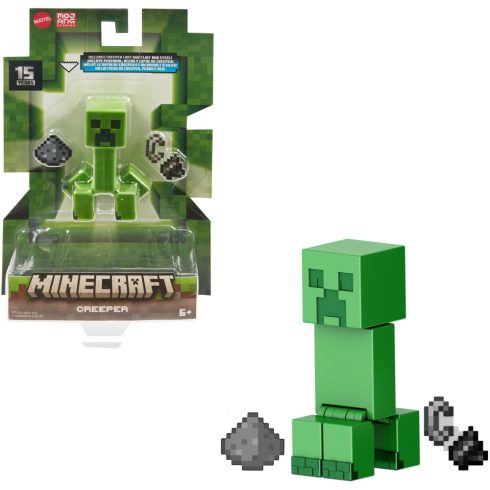 Mattel Minecraft 8 cm Figur Creeper, Spielfigur