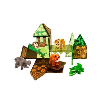   Magna-Tiles Jungle Animals 25 darabos mágneses Építőjáték