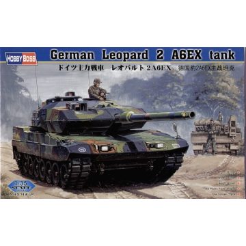   HobbyBoss German Tank Leopard 2 A6EX tank műanyag összeépíthető makett (1:35)