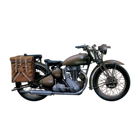 Italeri Triumph 3WH második világháborús motorkerékpár műanyag modell (1:9)