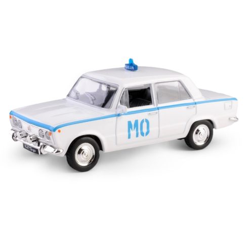 Daffi PRL Fiat 125 autó fém modell fehér (1:43)