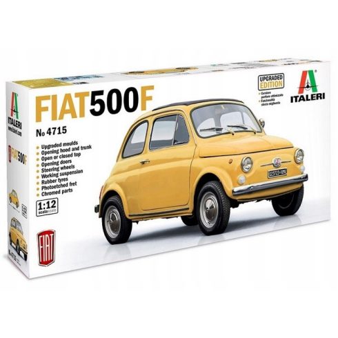 Italeri Fiat 500F Műanyag modell (1:12)