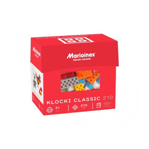 Marioinex Blocks Classic 210 darabos Építőjáték