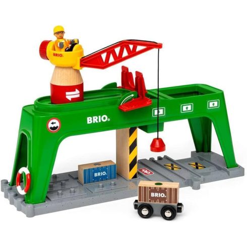 BRIO World Konténer emelődaru