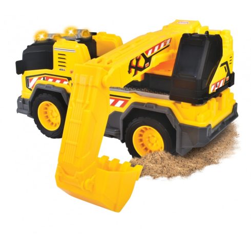 Dickie Toys kotró teherautó - Sárga
