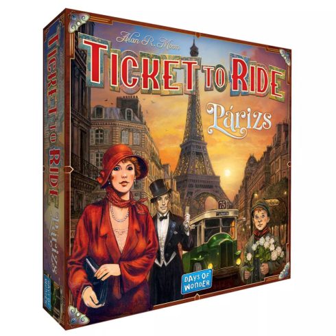 Ticket to Ride: Párizs Stratégiai társasjáték