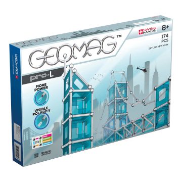   Geomag Pro-L Skyline New York 174 darabos mágneses Építőjáték