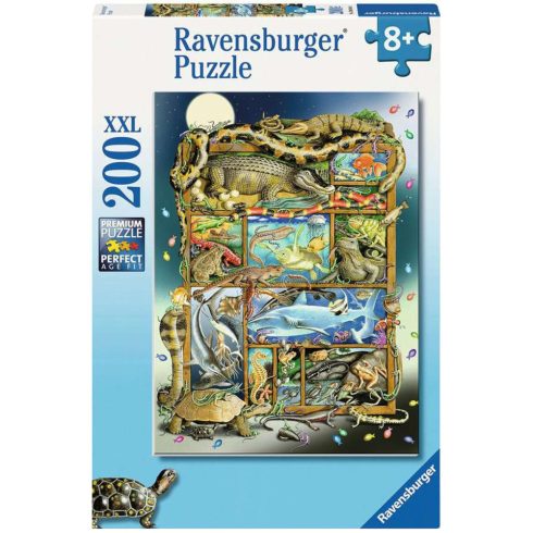 Ravensburger Hüllők a szekrényben - 200 darabos puzzle