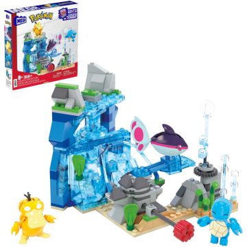   Mattel MEGA Pokémon Vízi kaland 319 darabos építőjáték