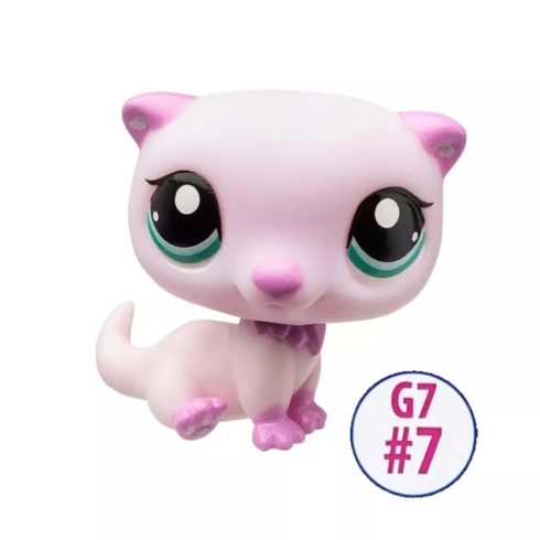 Hasbro Littlest Pet Shop Lila vidra Figura G7 #7