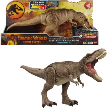   Mattel Jurassic World All-Out Attack Tyrannosaurus Rex Figura