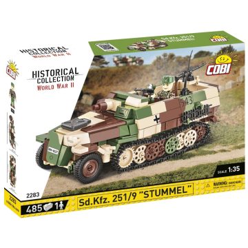   Cobi: Sd.Kfz. 251/9 Stummel Lánctalpas harckocsi Építőjáték