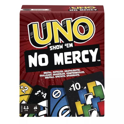 Mattel UNO Nincs kegyelem kártyajáték