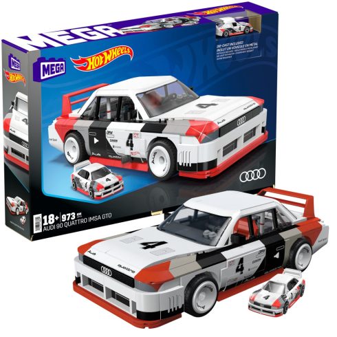 Mattel MEGA Hot Wheels Collector Audi 90 Quattro Építőjáték