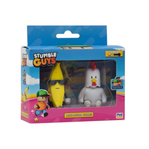 Stumble Guys Mini figura szett - C verzió (2db/csomag)