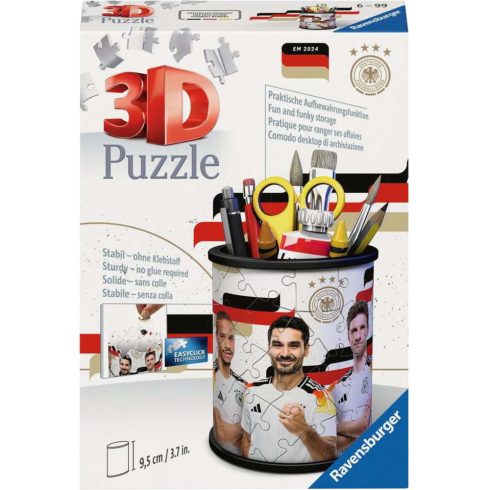 Ravensburger 11587 - Eszköztartó DFB Német Nemzeti Válogatott 2024 3D Puzzle 54 darabos