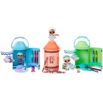   L.O.L. Surprise Loves Crayola Színes Stúdió meglepetés játékbaba