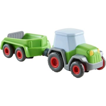  HABA 305562 - Traktor Utánfutóval Fa autópálya kiegészítő jármű