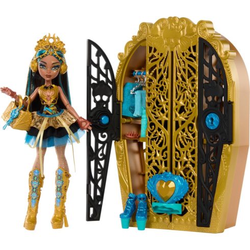 Mattel HXH86 Monster High Titkos Rejtélyek Cleo De Nile baba