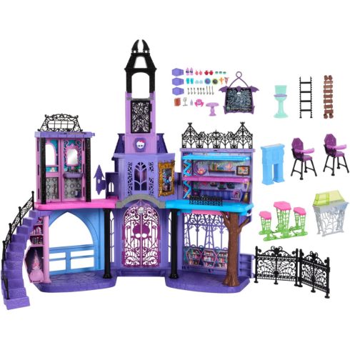 Mattel HLP88 Monster High Kísértetjárta Szellemiskola Játékkészlet Babaház