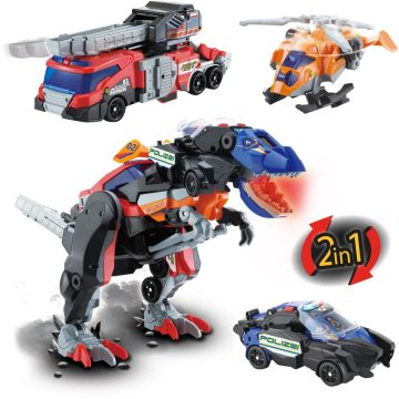   VTech 80-549504 Switch & Go - Dínó T-Rex 3in1 átalakuló Autó Hanggal