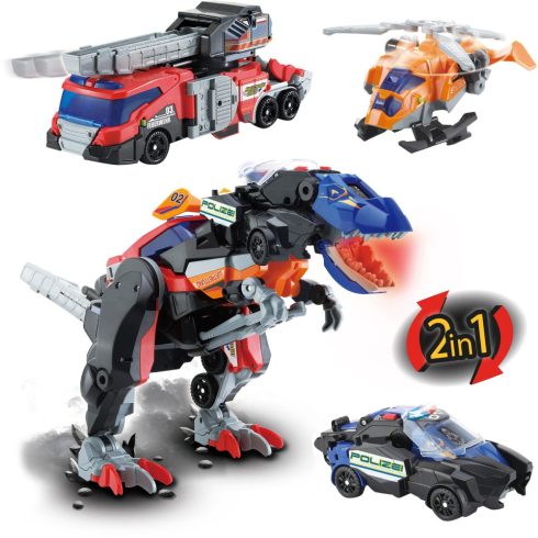 VTech 80-549504 Switch & Go - Dínó T-Rex 3in1 átalakuló Autó Hanggal