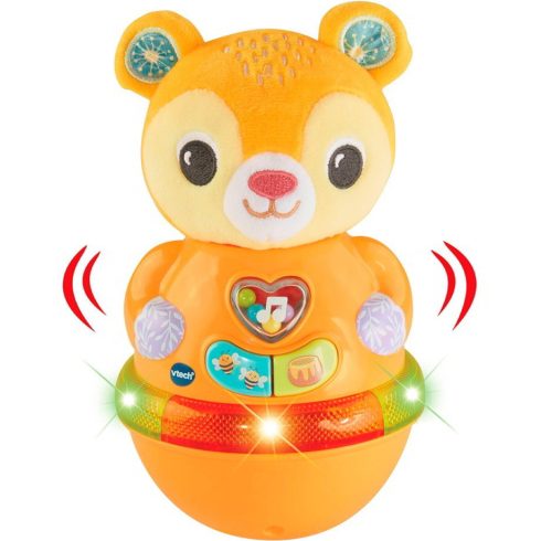 VTech 80-567604 Kelj fel Jancsi hintázó medve figura játék Hanggal és Fénnyel