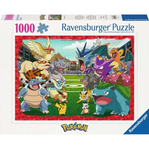 Ravensburger 12000628 - Pokémon Összecsapás Puzzle 1000 darabos