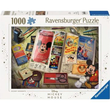   Ravensburger 12000841 - 1950 Mickey Pillanatok Puzzle 1000 darabos