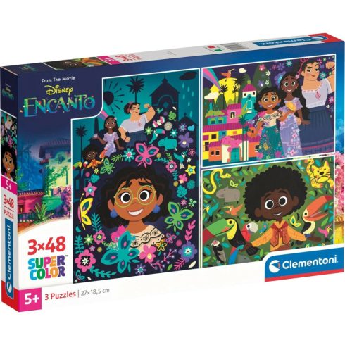 Clementoni 25286 - Supercolor Disney Encanto Puzzle 3x48 darabos