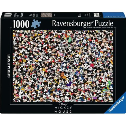 Ravensburger 12000529 - Challenge Mickey Puzzle 1000 darabos