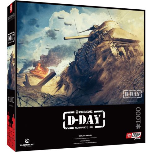 Good Loot World of Tanks: D-Day - 1000 darabos puzzle