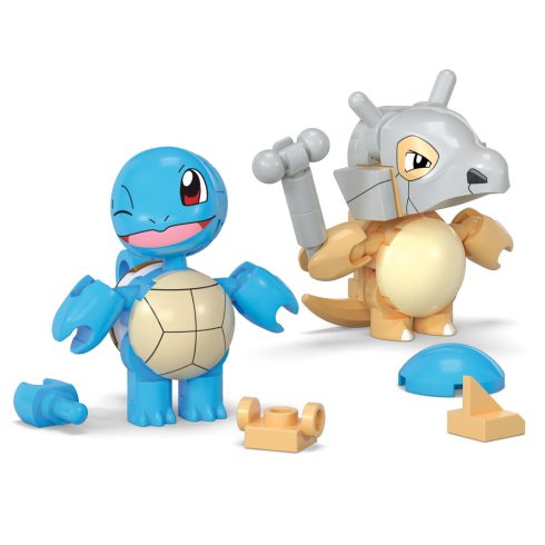 Mattel HXP15 MEGA Pokémon 2db Pokéball készlet - Squirtle és Cubone építőjáték