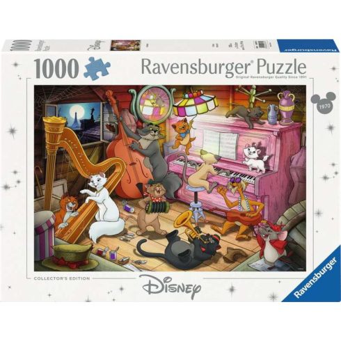 Ravensburger 12000753 - Disney Gyűjtői Kiadás Aristocats Puzzle 1000 darabos